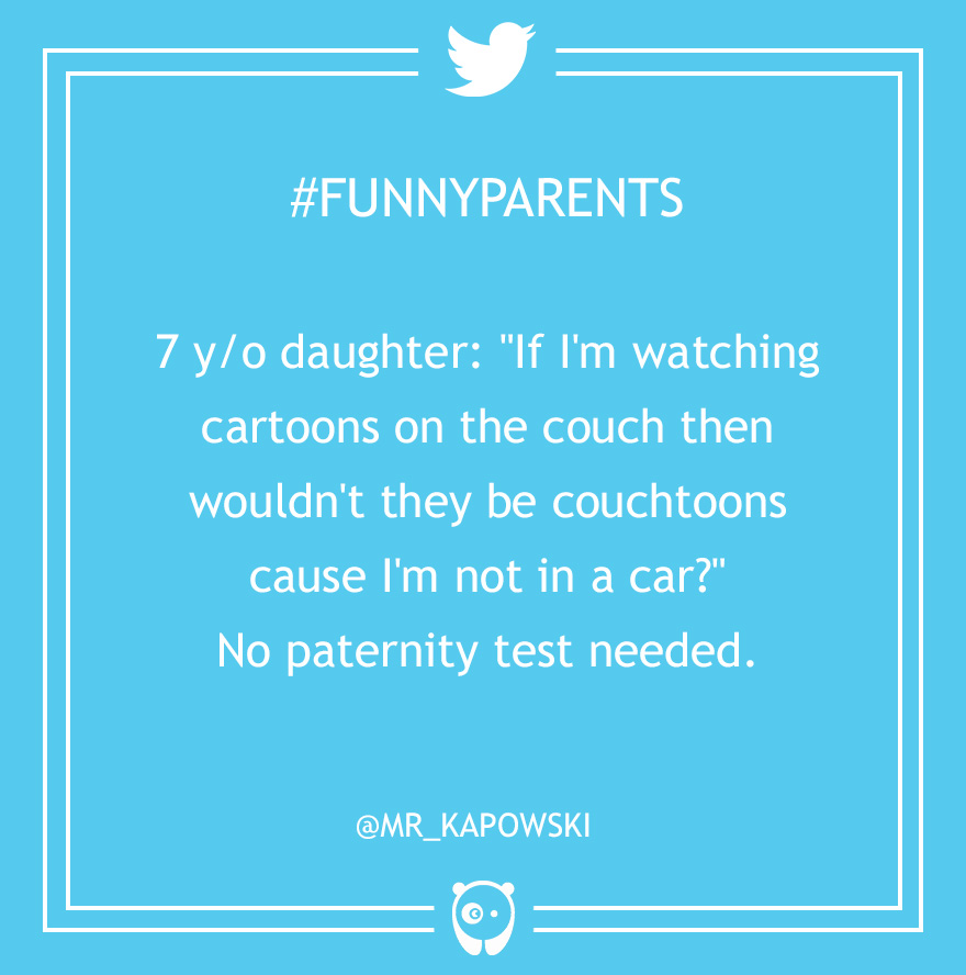 Funny Parenting Tweets