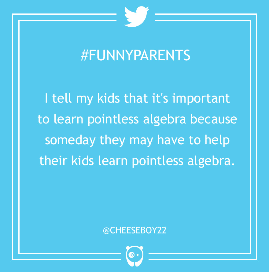 Funny Parenting Tweets