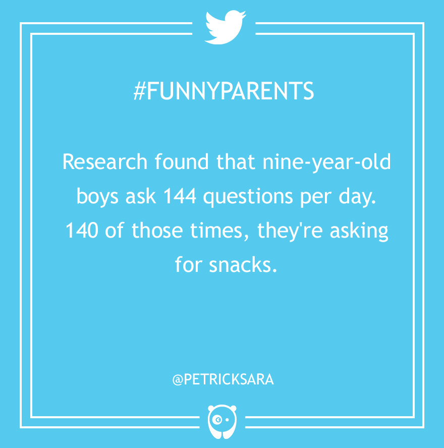 Funny Parenting Tweets