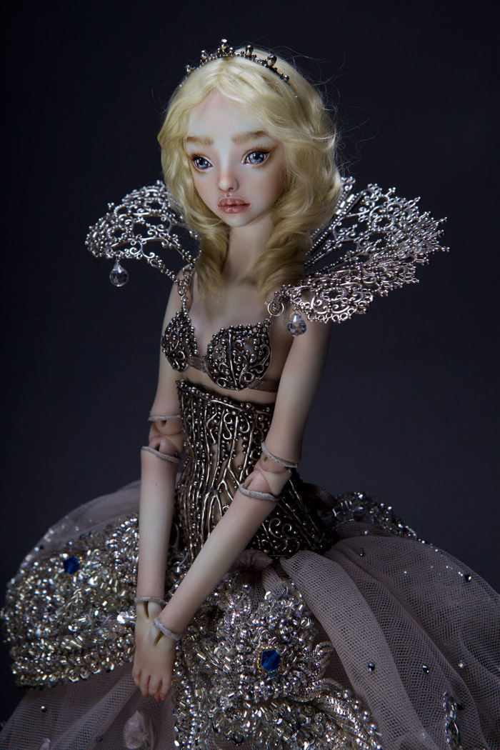 Handmade-adult-porcelain-enchanted-doll-marina-bychkova