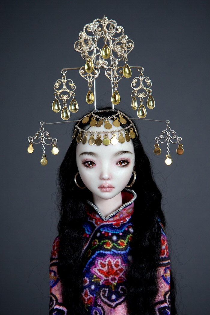 Handmade-adult-porcelain-enchanted-doll-marina-bychkova