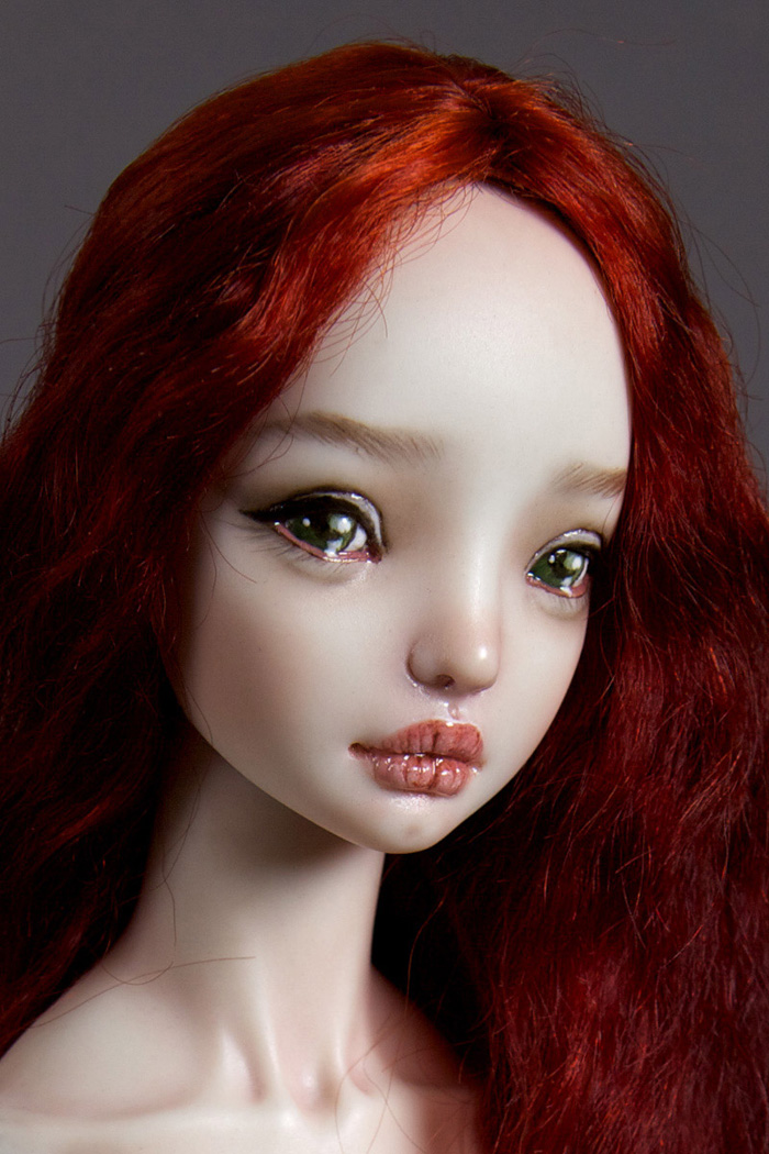 Handmade-adult-porcelain-enchanted-doll-marina-bychkova