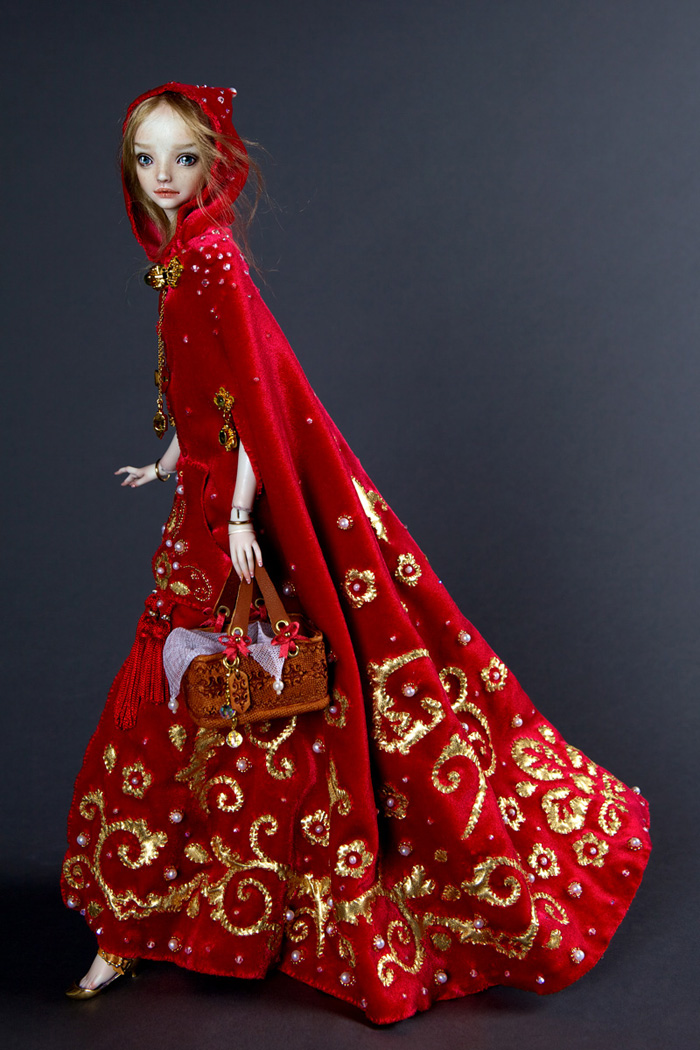 Handmade-adult-porcelain-enchanted-doll-marina-bychkova