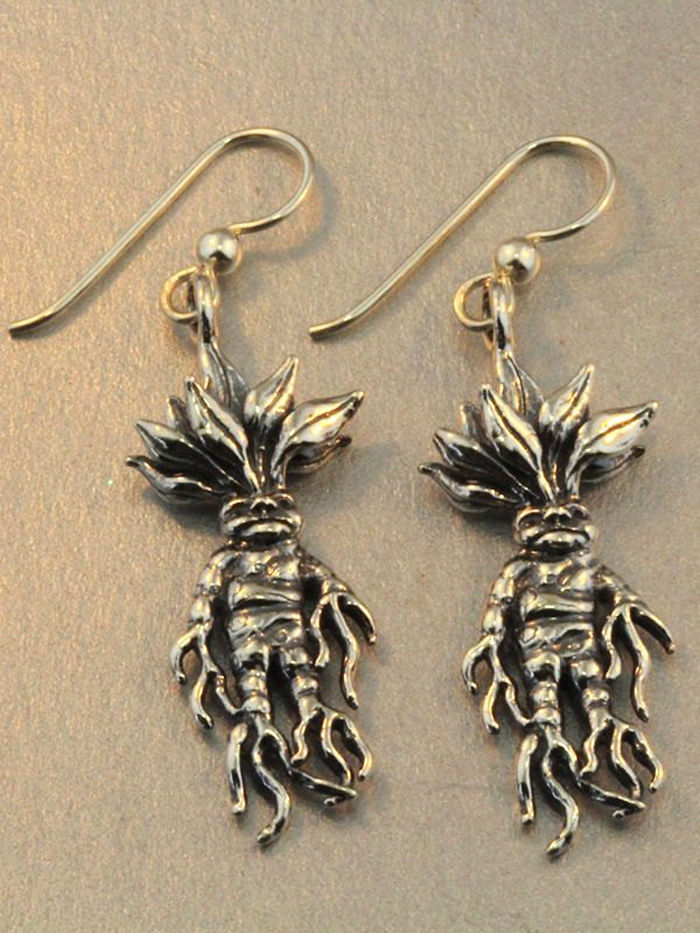 Mandrake Root Earrings