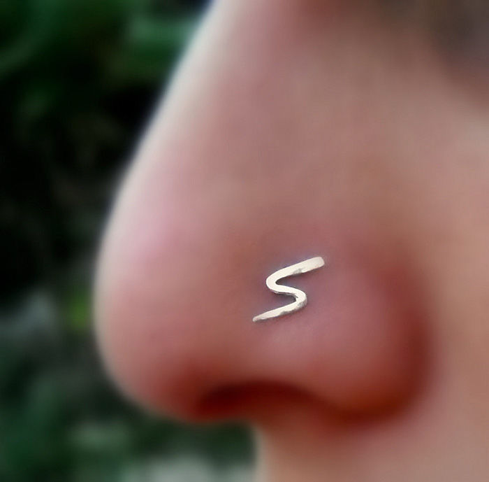 Harry Potter Lightning Bolt Nose Piercing