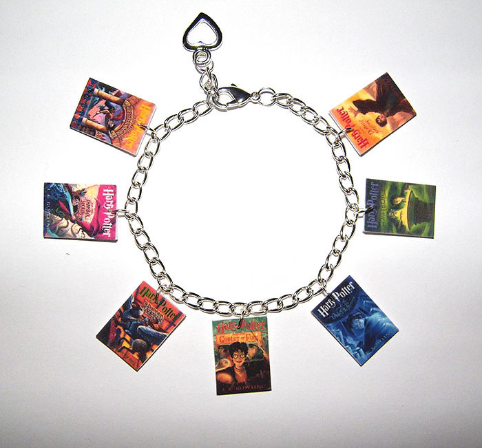 Harry Potter Books Bracelet