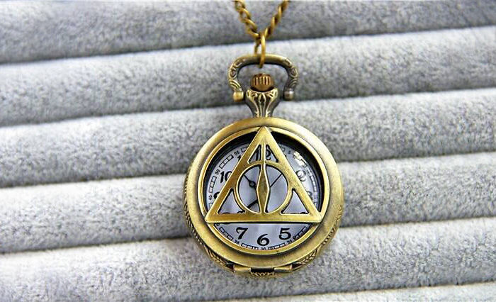 Harry Potter Deathly Hallows Pocket Watch
