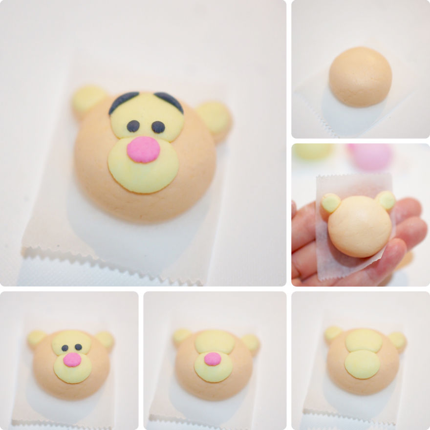 How I Make Winnie The Pooh Inspired Rice Dumplings