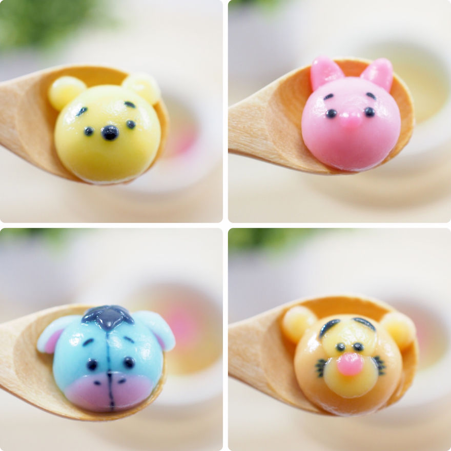 How I Make Winnie The Pooh Inspired Rice Dumplings How I Make Winnie The Pooh Inspired Rice Dumplings