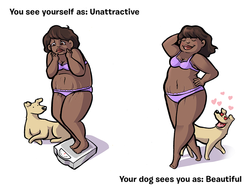 How You See Yourself Vs How Your Dog Sees You
