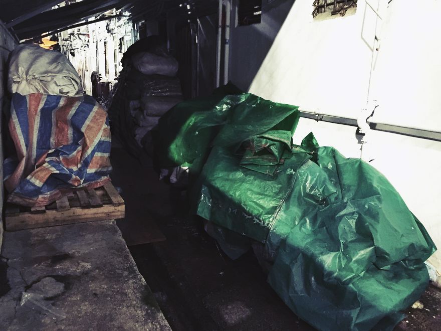 Midnight Back Alleys Of Hong Kong