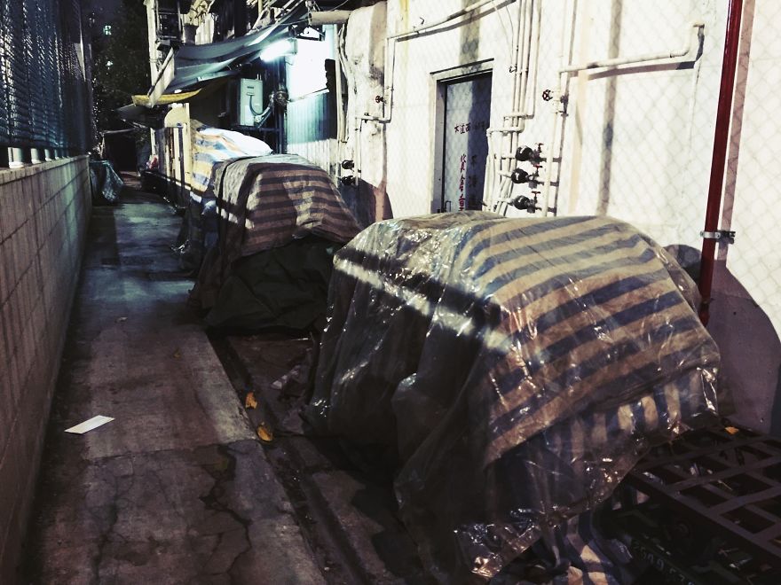 Midnight Back Alleys Of Hong Kong