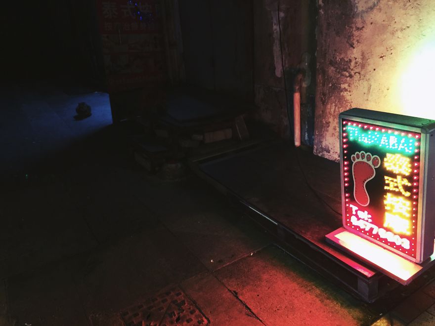 Midnight Back Alleys Of Hong Kong