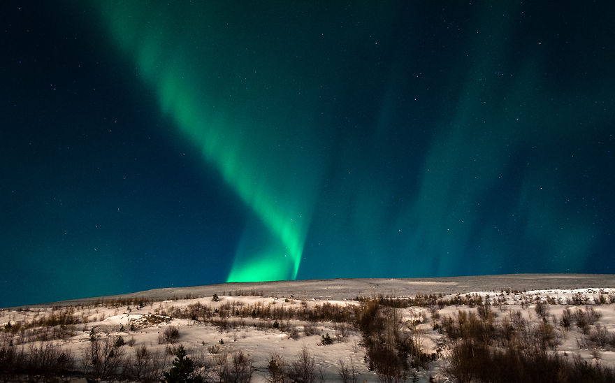 I've Been Hunting The Northern Lights In Iceland For 1 Year