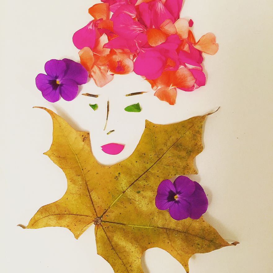 I Create Colorful And Magical Illustrations, Using Natural Materials Only I Create Colorful And Magical Illustrations, Using Natural Materials Only