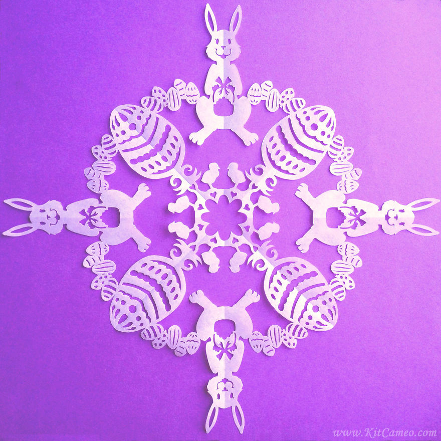 I Create Highly Detailed Pop Culture Themed Paper Cut Snowflakes