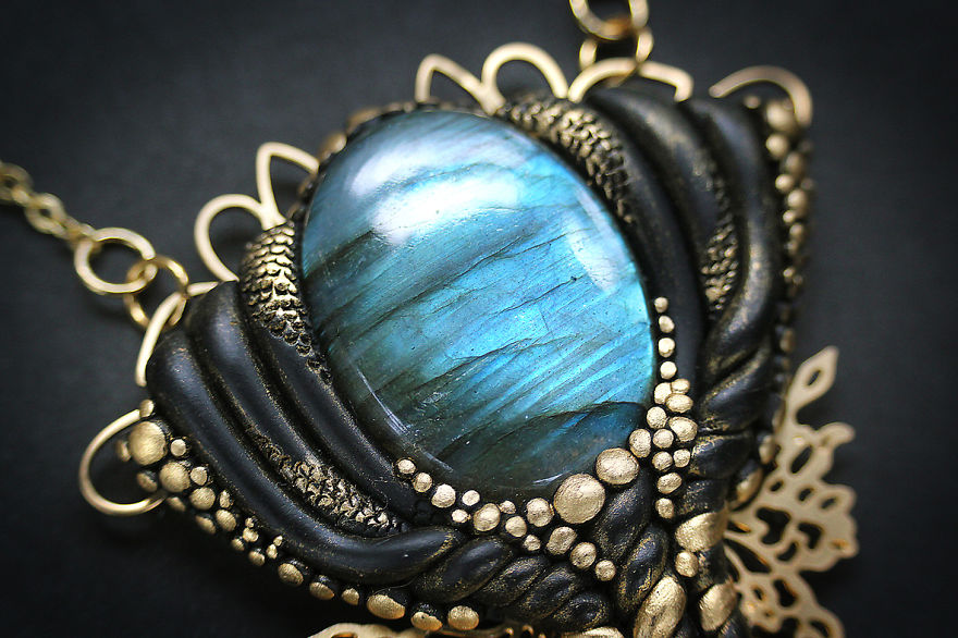 I Create Jewelry By Mixing Different Materials