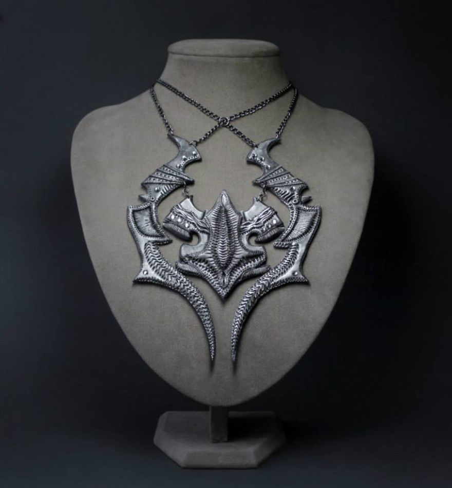 I Create Jewelry By Mixing Different Materials