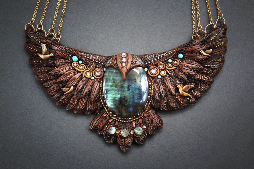 I Create Jewelry By Mixing Different Materials