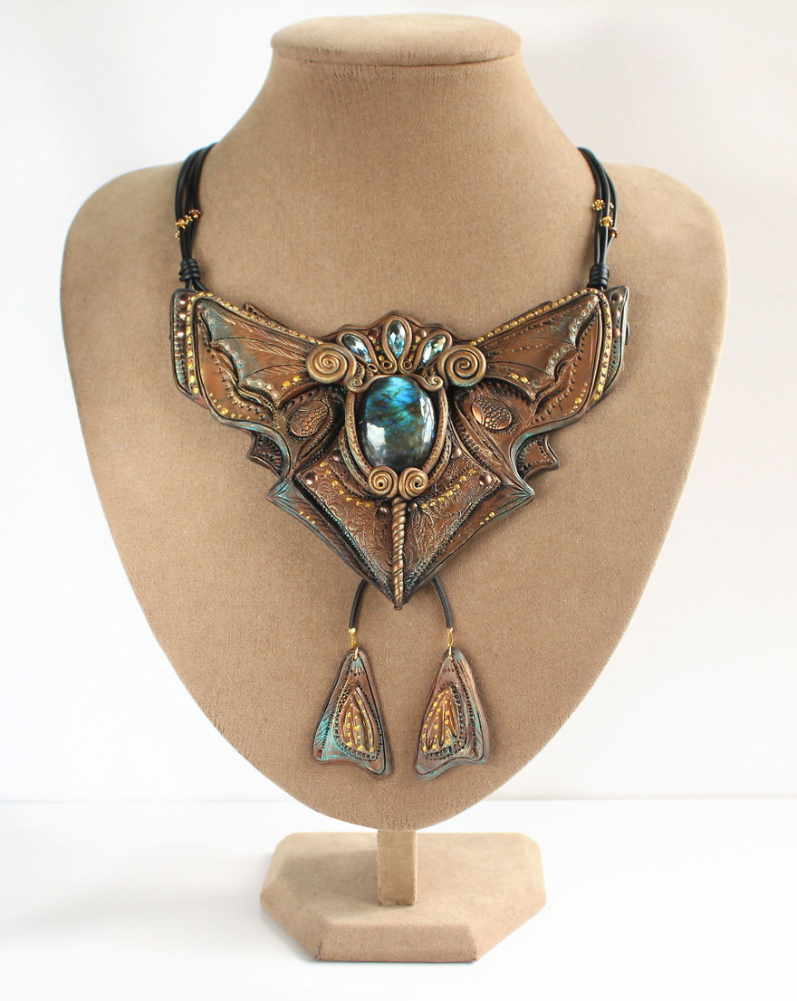 I Create Jewelry By Mixing Different Materials
