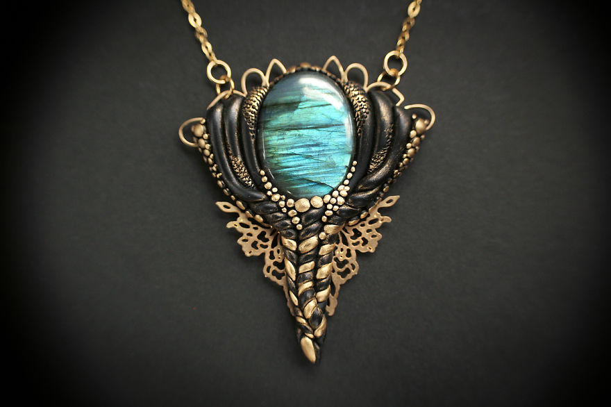 I Create Jewelry By Mixing Different Materials