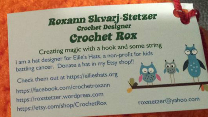 I Crochet Hats For A Non Profit Called Ellie's Hats