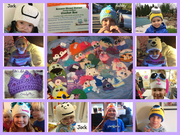 I Crochet Hats For A Non Profit Called Ellie's Hats