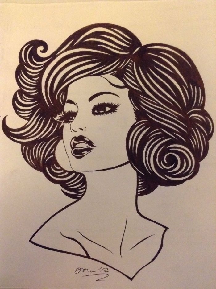 I Do Pen Drawings Of People I See In My Dreams Inspired By Different Art Styles