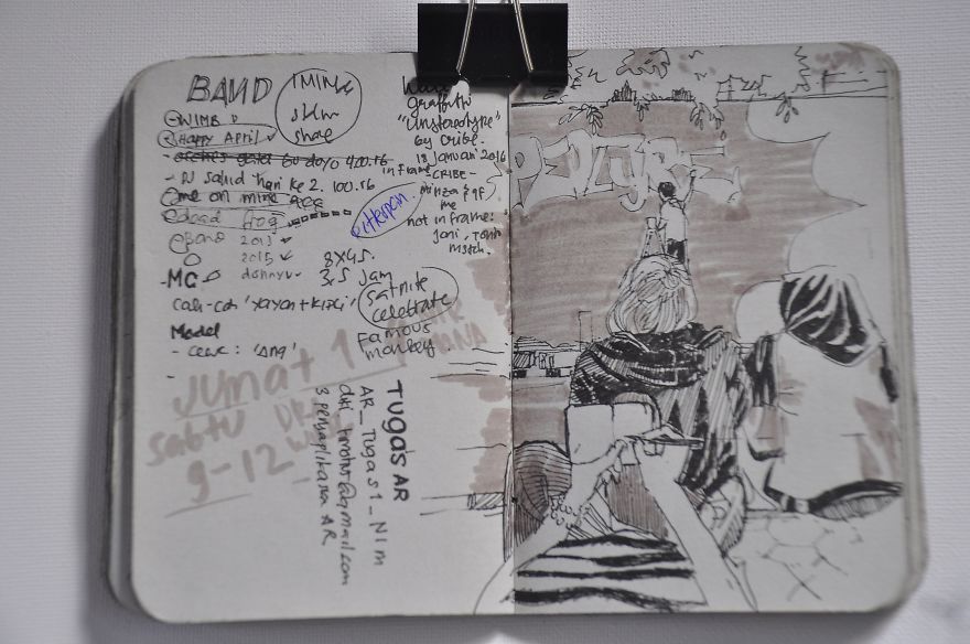 I Draw The Happiness Of Having Friends Instead Of Taking Photos To Help Me Battle My Depression I Draw The Happiness Of Having Friends Instead Of Taking Photos To Help Me Battle My Depression