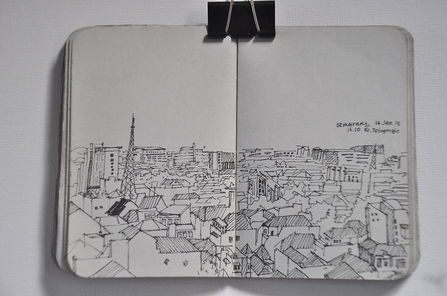 I Draw The Happiness Of Having Friends Instead Of Taking Photos To Help Me Battle My Depression