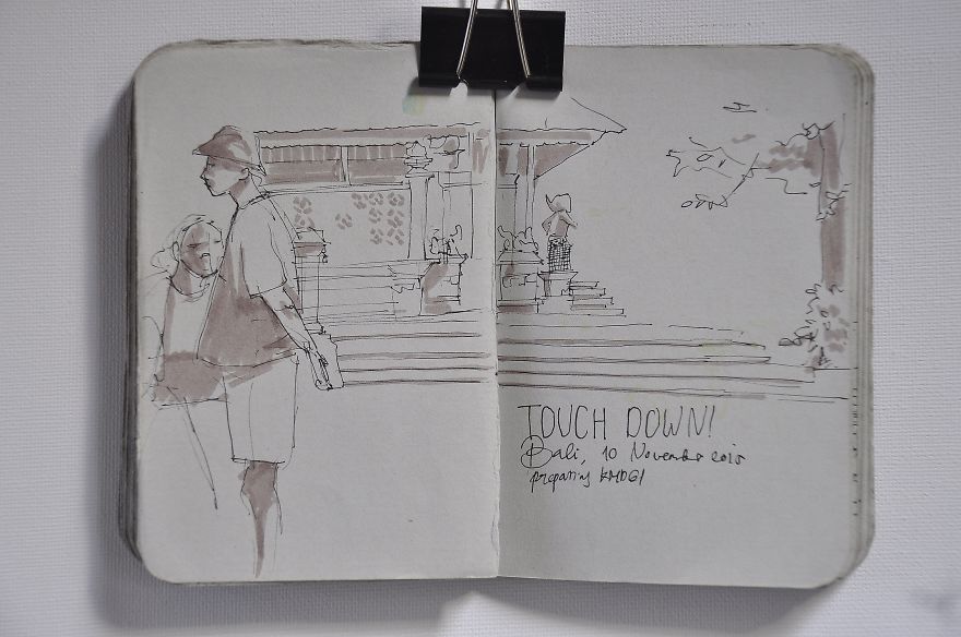 I Draw The Happiness Of Having Friends Instead Of Taking Photos To Help Me Battle My Depression