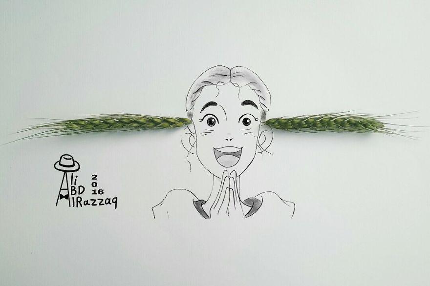 I Draw Interactive Illustrations Using Everyday Objects (Part 5)