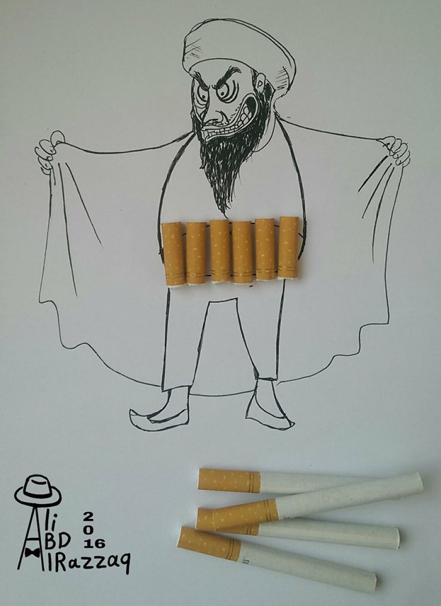 I Draw Interactive Illustrations Using Everyday Objects (Part 5)