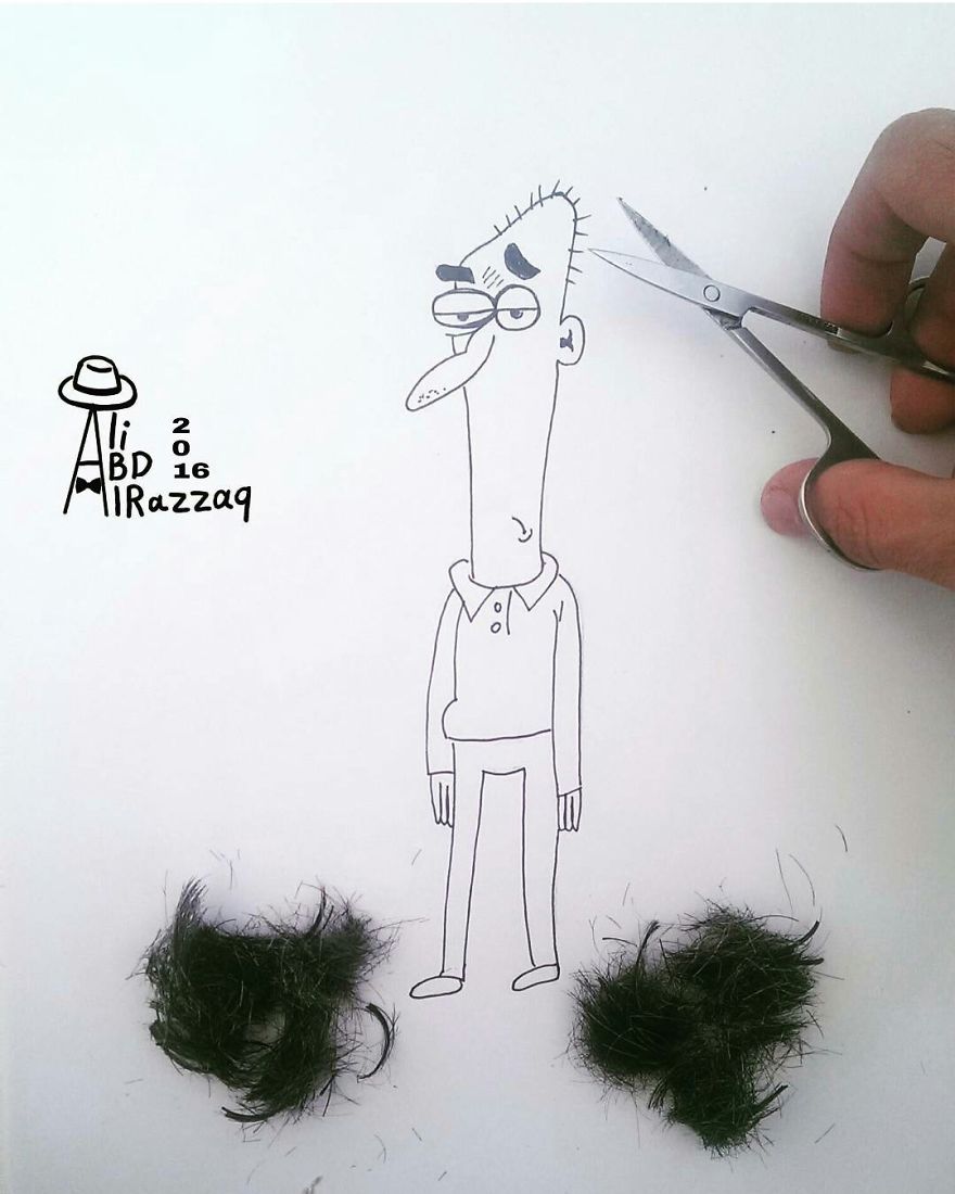 I Draw Interactive Illustrations Using Everyday Objects (Part 5)