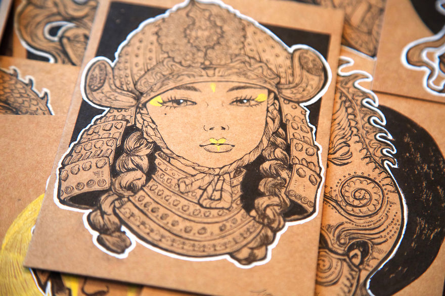 I Drew A Postcard Collection Of Girls In Armour Inspired By The Army Museum In Paris I Drew A Postcard Collection Of Girls In Armour Inspired By The Army Museum In Paris