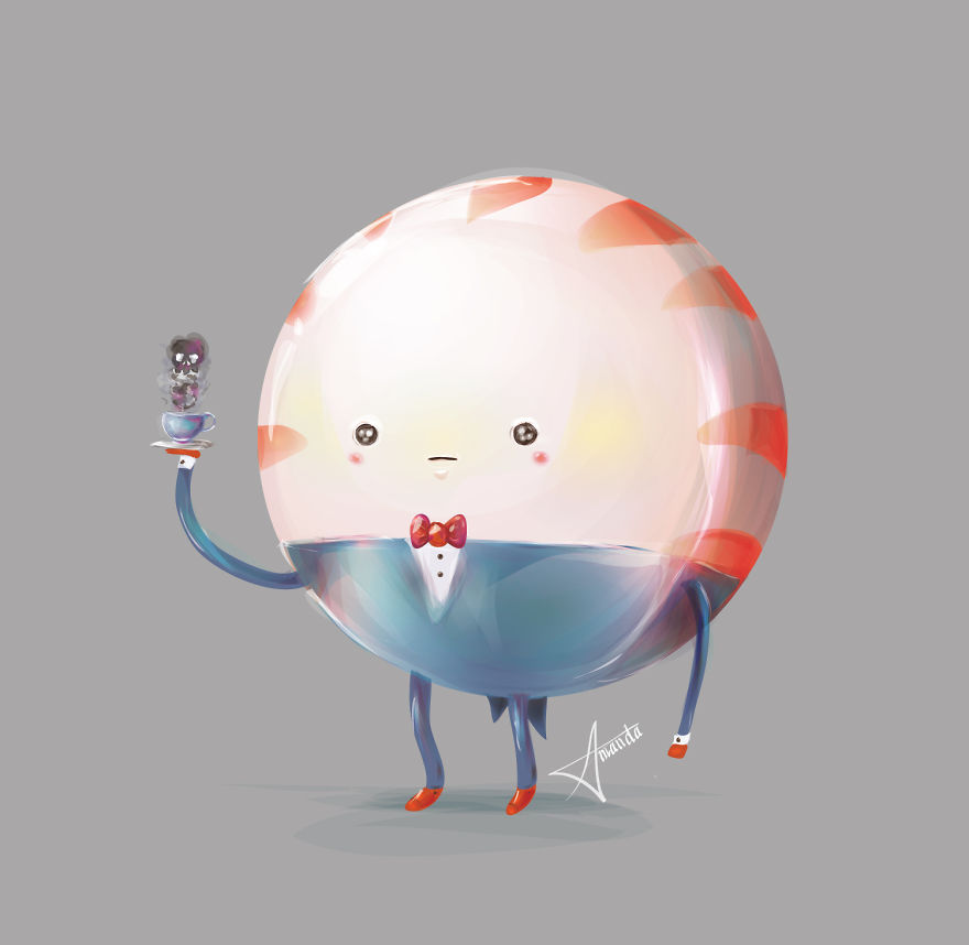 Mathematical! I Drew Adventure Time Characters In Adobe Illustrator