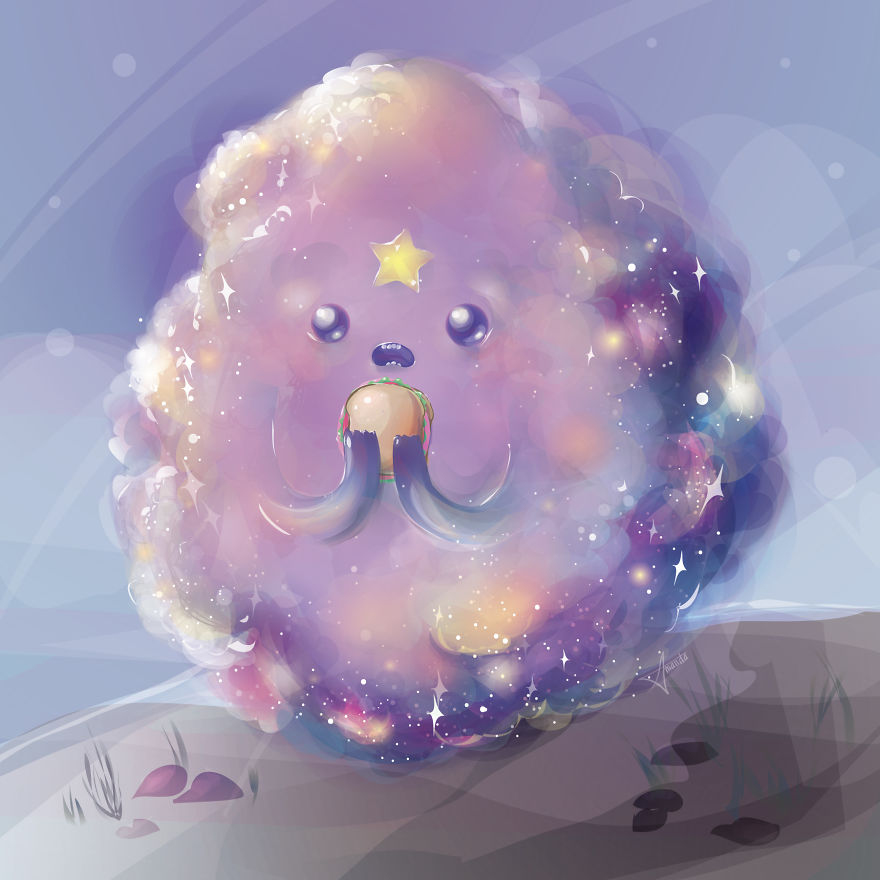 Mathematical! I Drew Adventure Time Characters In Adobe Illustrator