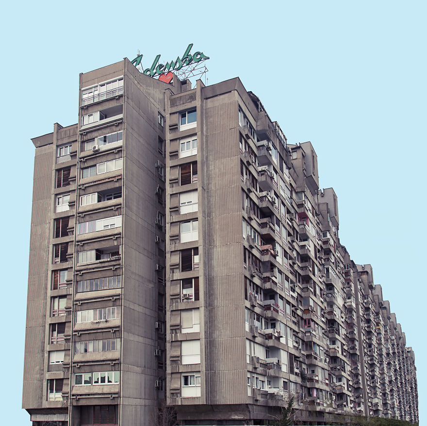 I Found Architecture From Star Wars In Belgrade