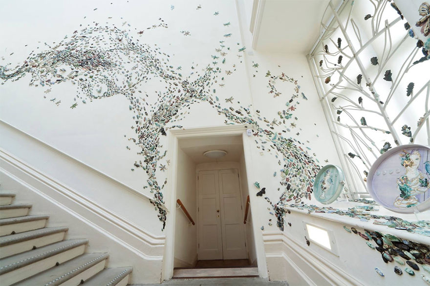 I Handmade 10,000 Ceramic Beetles To Crawl Across Gallery Walls I Handmade 10,000 Ceramic Beetles To Crawl Across Gallery Walls