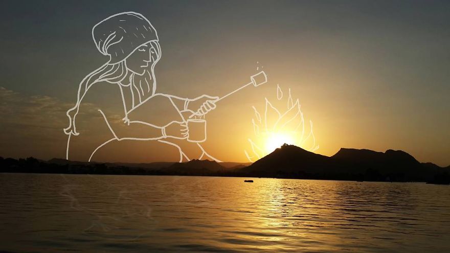 I Like To Imagine That We Share Our World With Giants