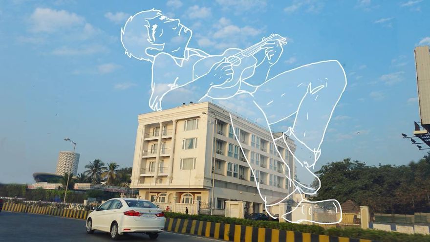 I Like To Imagine That We Share Our World With Giants