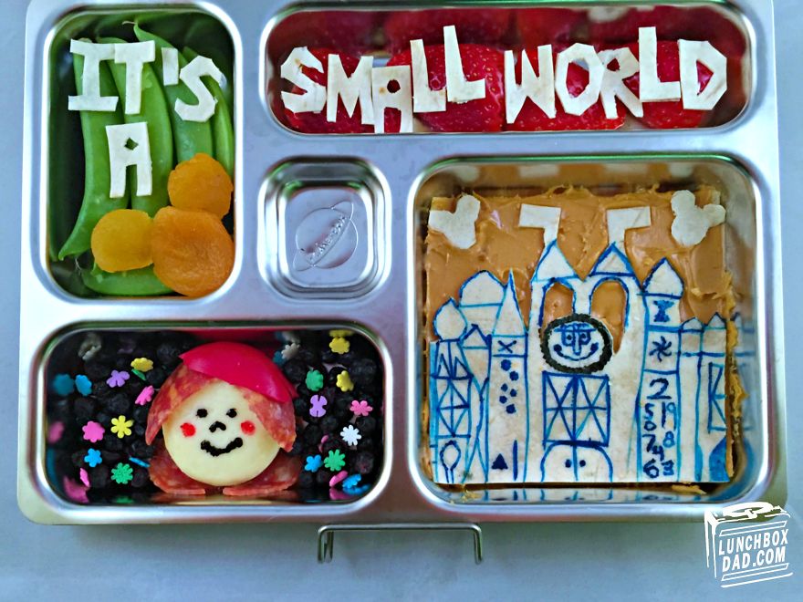 I Make Fun Disney-Themed Lunches For My Kids To Take To School