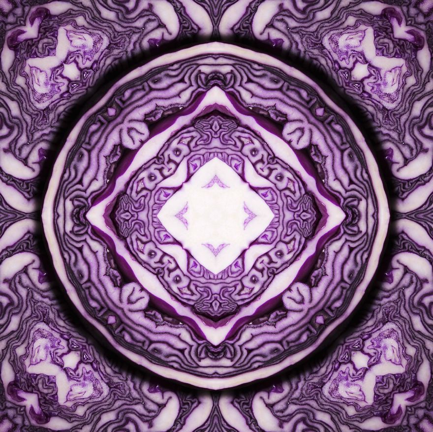 I Make Mandalas From Vegetables