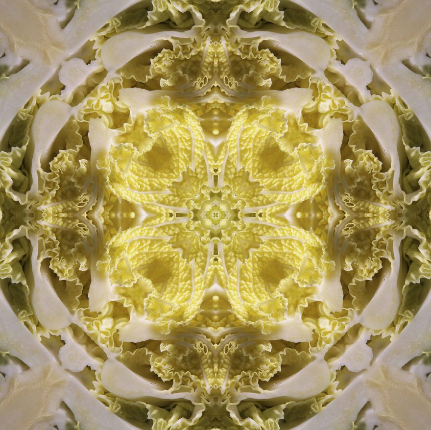 I Make Mandalas From Vegetables