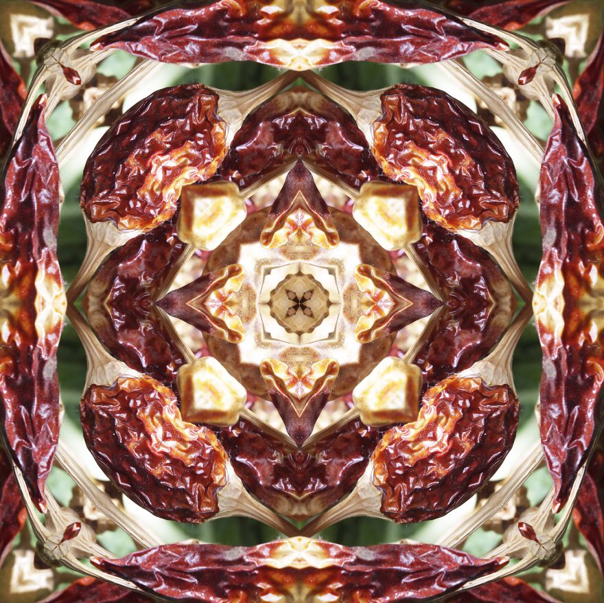 I Make Mandalas From Vegetables