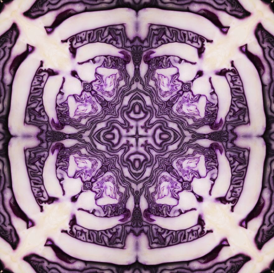 I Make Mandalas From Vegetables