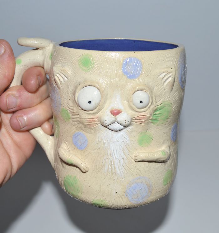 I Make One Of A Kind Cat Mugs