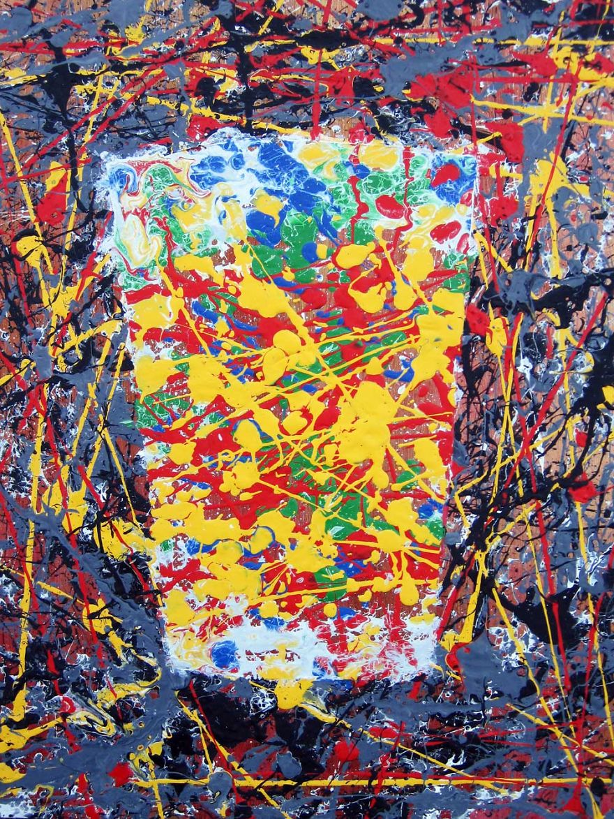 Inspired By Jackson Pollock