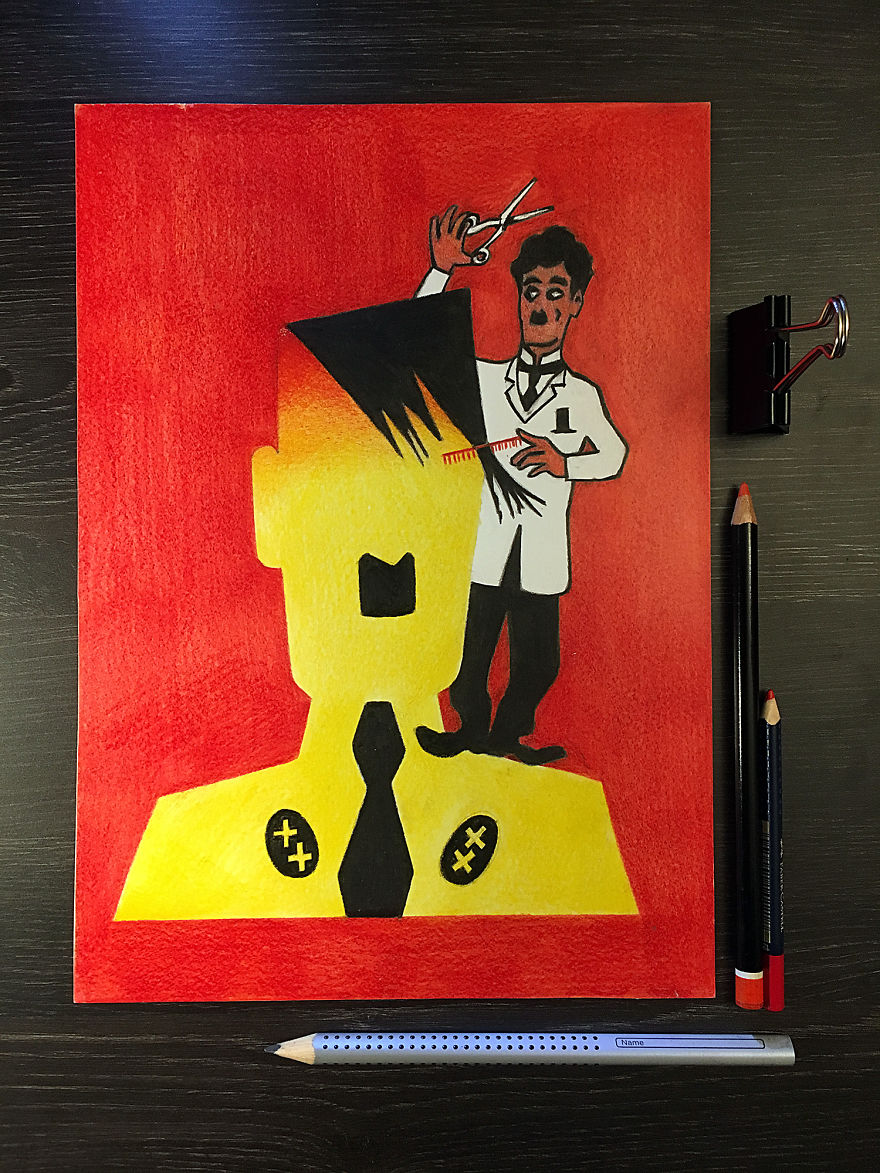 I Recreated 15 Movie Posters With Colouring Pencils