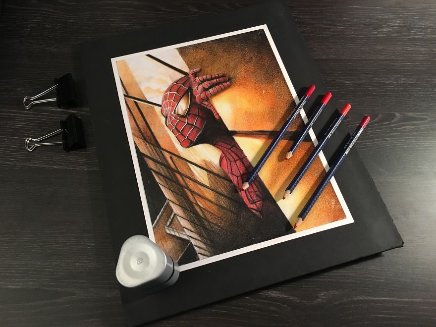 I Recreated 15 Movie Posters With Colouring Pencils